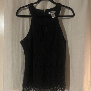 PINKY Brand Black Tank Top